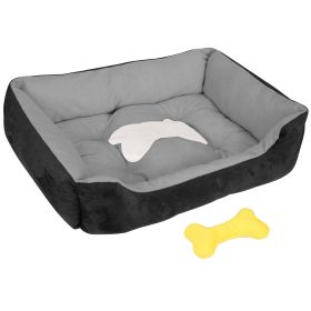 Pet Dog Bed Soft Warm Fleece Puppy Dog Cozy Nest Sofa Bed Cushion Mat XXL Size