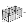 48" Dog Cage, Dog Kennel for Medium Dogs Puppy/Dog Playpen with Top