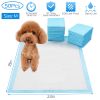 50Pcs/Set Dog Training Pads Puppy Pee Pads Wee Mats Potty-Train 24x18 In