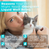 Omegavet Well Being Oil for Dogs - Natural Omega Fatty Acids for Healthy Coat Skin and Joints
