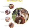 Dog Squeaky Toys; No Stuffing Plush Chew Toy for Small Medium Dogs Puppy Aggressive Chewers Large Breed; 5 Pack Cute Animal; Tough Durable Teething