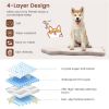 43 " Orthopedic Dog Bed for Large Dogs Beige