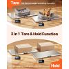 1100Lbs x 0.2Lbs Digital Livestock Scale Large Pet Vet Scale Stainless Steel Platform Electronic Postal Shipping Scale Heavy Duty Large Dog Hog Sheep