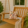 Red Heeler Australian Cattle Dog Heirloom Fall Throw Pillow Decorative Indoor Outdoor Accent Cushion for Couch, Bed or Patio, 14Hx14W