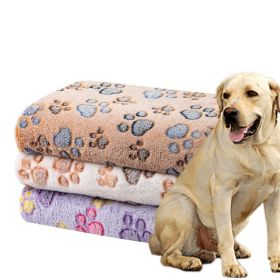 3-pcs Pet Warm Blanket Cat & Dog Bed Mat (Color: Style A, Type: Pet Supplies)