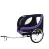Large Folding Bike Trailer for Dogs â€“ 66LB Capacity All-Terrain Pet Carrier, Durable Steel Frame for Cycling, Jogging, Camping & Outdoor Adventures
