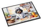 The Chef Doormat Front Door Mat Indoor Outdoor Rugs for Entryway, Non Slip Washable Low Pile, 18H X 27W