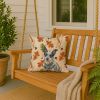 Fall Throw Pillow Decorative Indoor Outdoor Accent Cushion for Couch, Bed or Patio, 18Hx18W