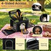 Multi-Way Portable Pet Rolling Carrier Trolley