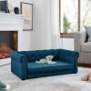 Elegant Rectangle Pet Bed for Small and Medium Dogs, Durable Elevated Dog Sofa Bed, Comfortable Dog Couch