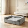 Cooling Gel Memory Foam Dog Bed for Medium Dogs Washable Cover Pet Mat Comfortable Cooling Mattress for Small Dogs And Cats